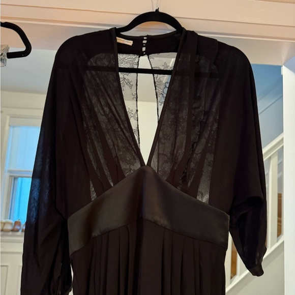 Emanuel Ungaro Black bat wing jumpsuit with lace back - Picture 7 of 8